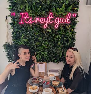 It's Reyt Good at Gaard Coffee Hide in Sheffield