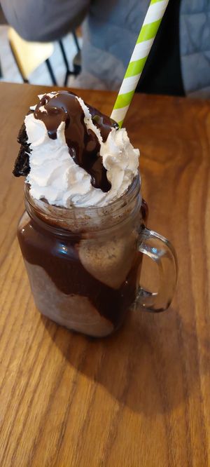 Oreo shake at Gaard Coffee Hide in Sheffield