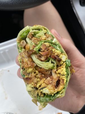 I just got the breakie from here and let me tell you it’s the best vegan burrito I’ve ever had. It has a lot of flavor. The customer service was great also!!! at Culture Coffee & Tea Bar in Virginia Beach