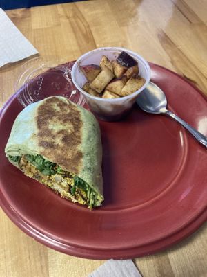 Wrap n apples   at Culture Coffee & Tea Bar in Virginia Beach