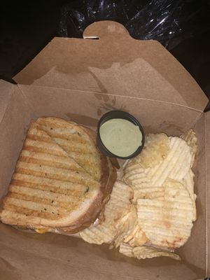 Grilled cheese at Culture Coffee & Tea Bar in Virginia Beach