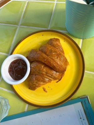 Vegan croissant at Privé - Asian Civilisation Museum  in Central Singapore