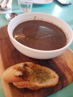 Mushroom soup (Bland) at Privé - Asian Civilisation Museum  in Central Singapore
