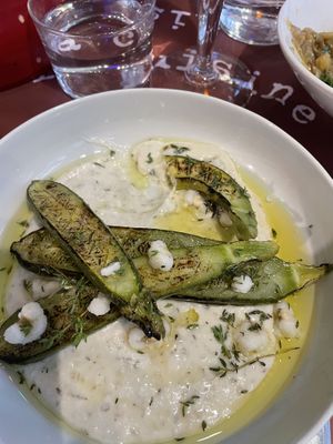 Salade de cocombres   at La Cuisine Comptoir in Collioure