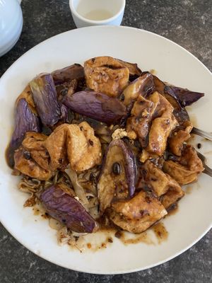   at Buddha's Vegan Restaurant in Toronto