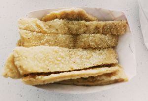 Chicken strips at Buddha's Vegan Restaurant in Toronto