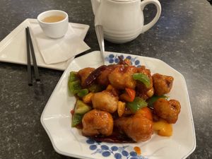   at Buddha's Vegan Restaurant in Toronto