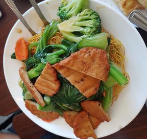   at Buddha's Vegan Restaurant in Toronto