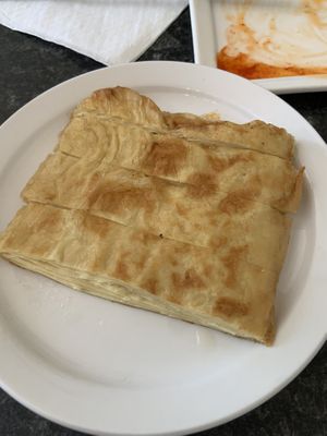 bean curd (duck) appetizer. rich, delicious  at Buddha's Vegan Restaurant in Toronto