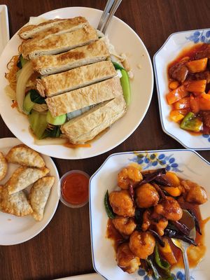   at Buddha's Vegan Restaurant in Toronto