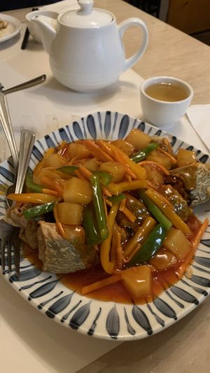   at Buddha's Vegan Restaurant in Toronto