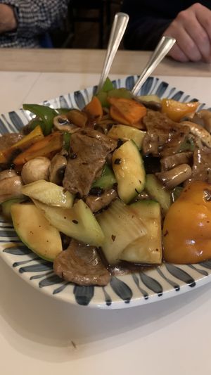   at Buddha's Vegan Restaurant in Toronto