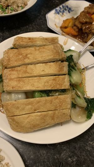   at Buddha's Vegan Restaurant in Toronto