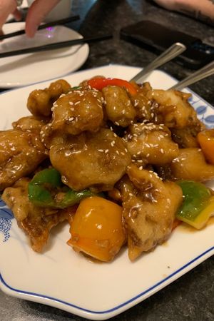   at Buddha's Vegan Restaurant in Toronto