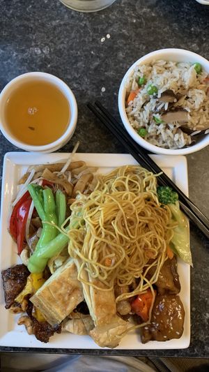   at Buddha's Vegan Restaurant in Toronto