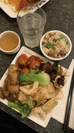   at Buddha's Vegan Restaurant in Toronto