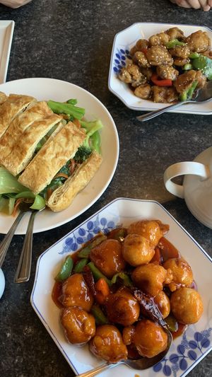   at Buddha's Vegan Restaurant in Toronto