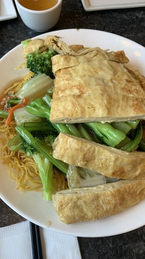   at Buddha's Vegan Restaurant in Toronto