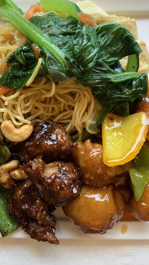   at Buddha's Vegan Restaurant in Toronto