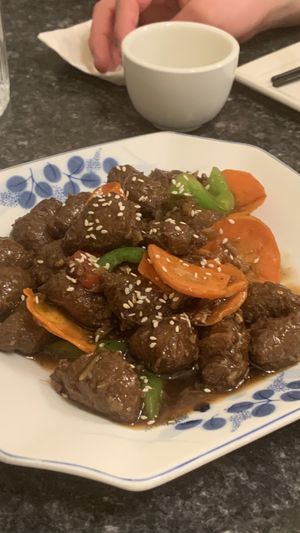   at Buddha's Vegan Restaurant in Toronto