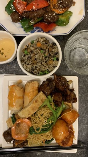   at Buddha's Vegan Restaurant in Toronto