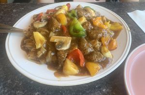   at Buddha's Vegan Restaurant in Toronto