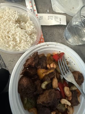   at Buddha's Vegan Restaurant in Toronto