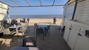  at Suzie's Beach Cafe in Southwold