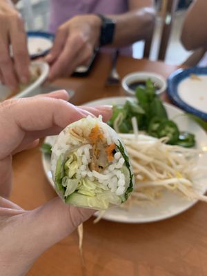 Spring rolls at Island Pho & Grill in Matlacha