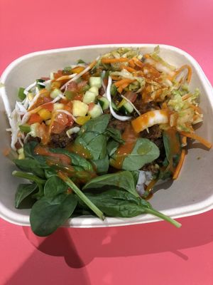 The chili bowl at Taku-Taku in Stockholm