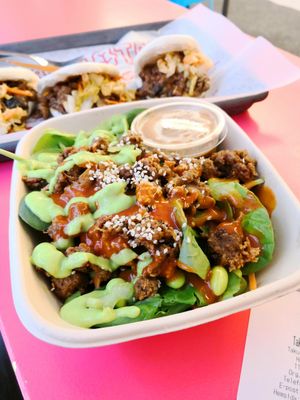 Pulled oats at Taku-Taku in Stockholm