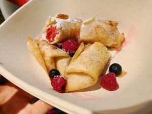 Chimichangas at Taku-Taku in Stockholm