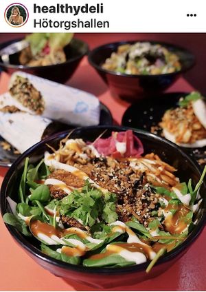 Katsu-don at Taku-Taku in Stockholm