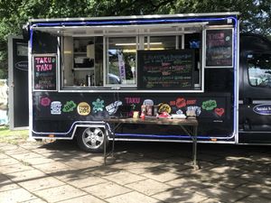 Food truck at Taku-Taku in Stockholm