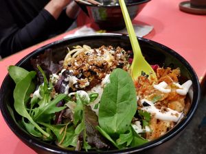 Curry bowl at Taku-Taku in Stockholm