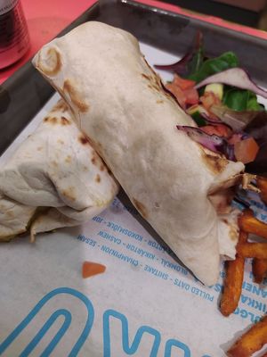 Burrito at Taku-Taku in Stockholm
