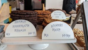 Just some of the vegan baked goods at LB Kitchen in Portland