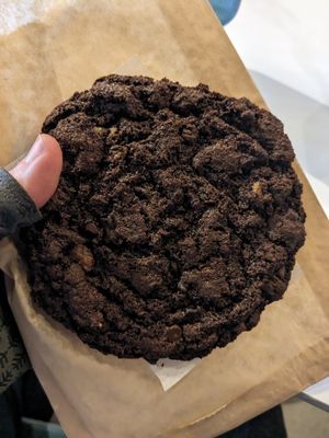 Double chocolate cookie at LB Kitchen in Portland