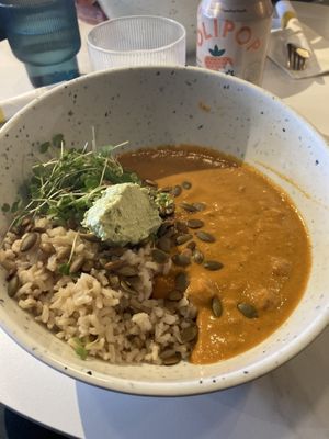 Chickpea curry (vegan and gluten free)  at LB Kitchen in Portland