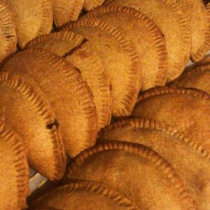 Fresh vegan patties  at Livity Plant Based Cuisine in Croydon