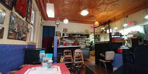 right half of Sillys building, opposite side at Silly's Restaurant in Portland