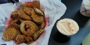 Chip Addiction appetizer - vegan at Silly's Restaurant in Portland