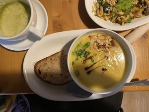 Vegan soup (small)  at Kelet Kávézó és Galéria in Budapest