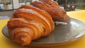 Croissants at Zoï Kitchen - La Boutique in Lyon