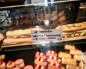 "Le parisien" Vegan Sandwich at Zoï Kitchen - La Boutique in Lyon
