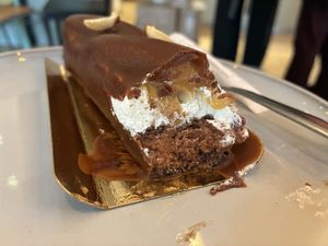 Très bon ! ! ! Dose de sucre équilibrée avec les cacahuètes, il m'a suffi pour être repu .  at Zoï Kitchen - La Boutique in Lyon