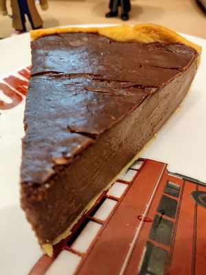 Flan au chocolat at Zoï Kitchen - La Boutique in Lyon