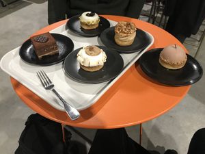 the 4 on the left were bomb, the one on the right didn't fit our personal taste at Zoï Kitchen - La Boutique in Lyon