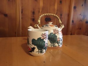 Nice green tea  at Maneki in St Wolfgang Im Salzkammergut