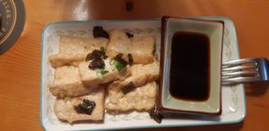 Tofu at Maneki in St Wolfgang Im Salzkammergut